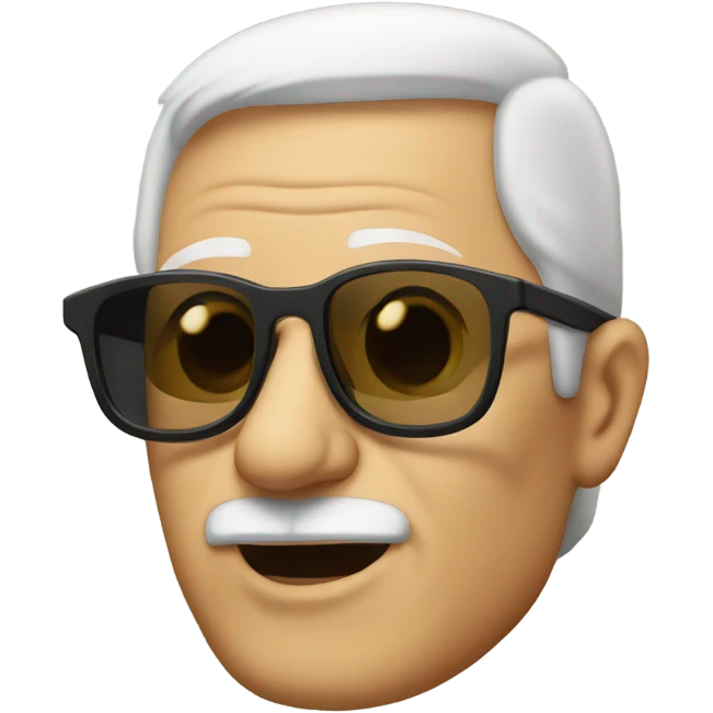 Grandpa wearing sunglasses emoji