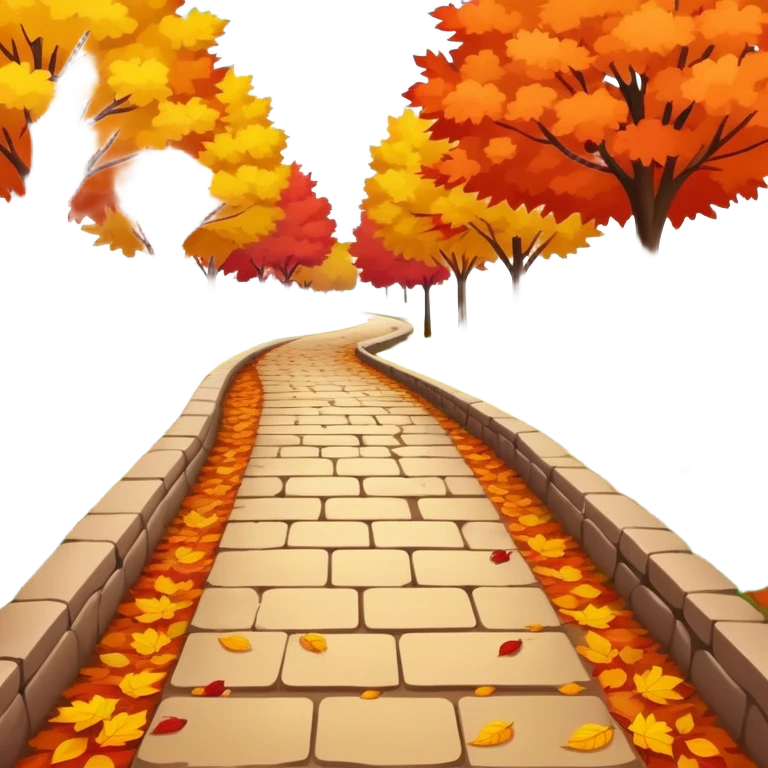 Scenic autumn park emoji