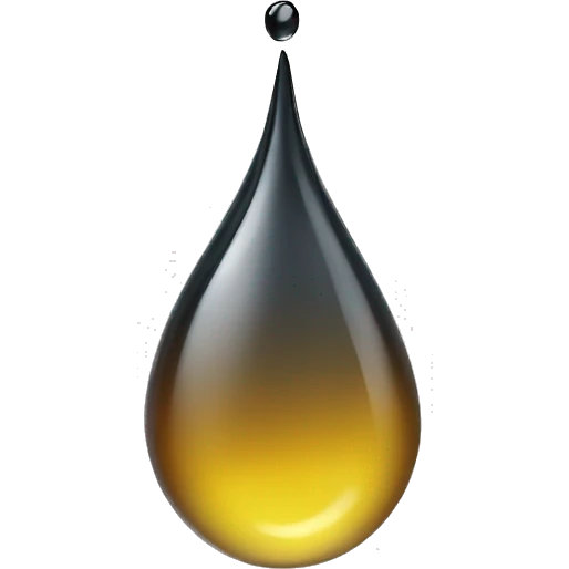 Drop of oil emoji