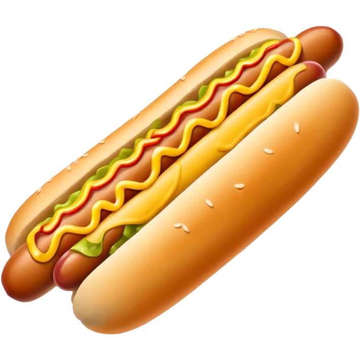 hot dog emoji