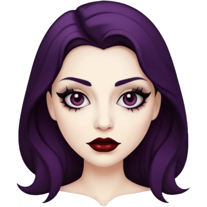 vamp with mascara  emoji