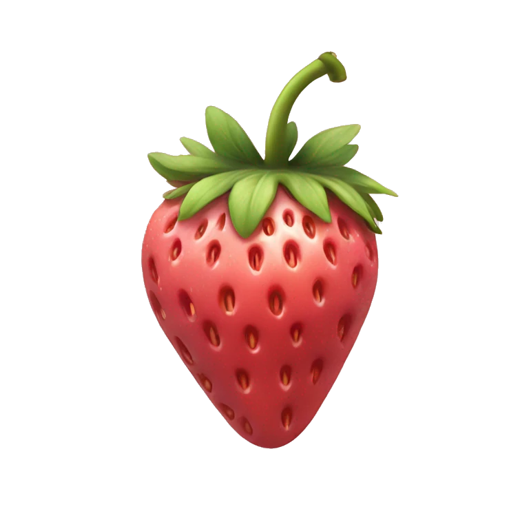 Strawberry light pink  emoji