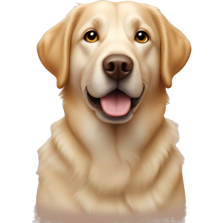 Mix between Labrador and Duck Tolling Retriever emoji