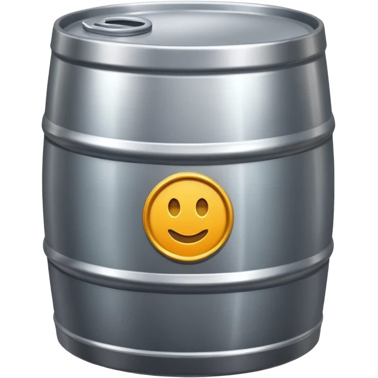 the diesel steel shiny barrel emoji