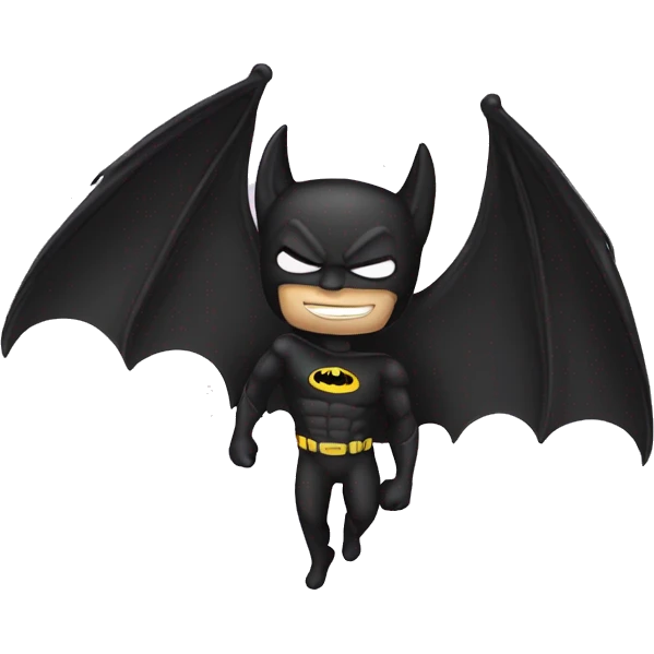 Bat man emoji