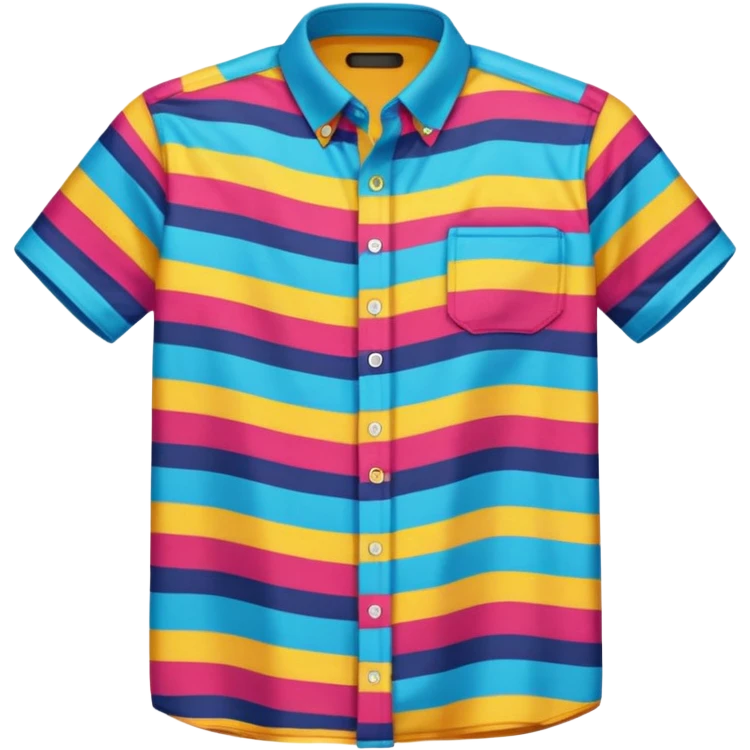 colourful shirt emoji