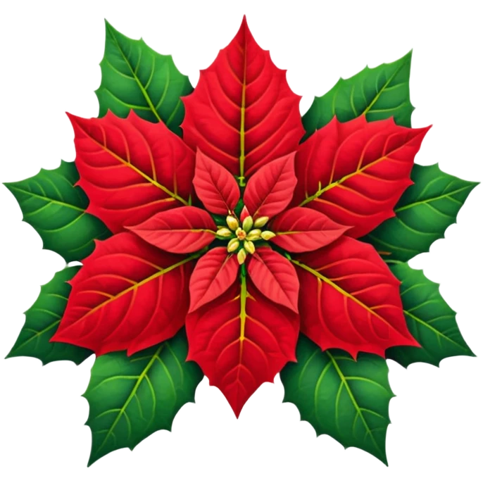 Poinsettia emoji emoji