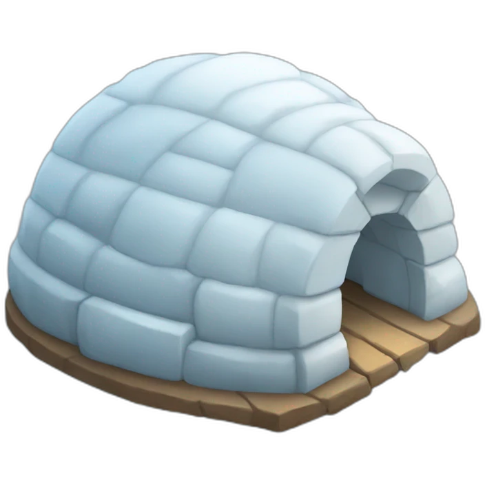 igloo long road emoji