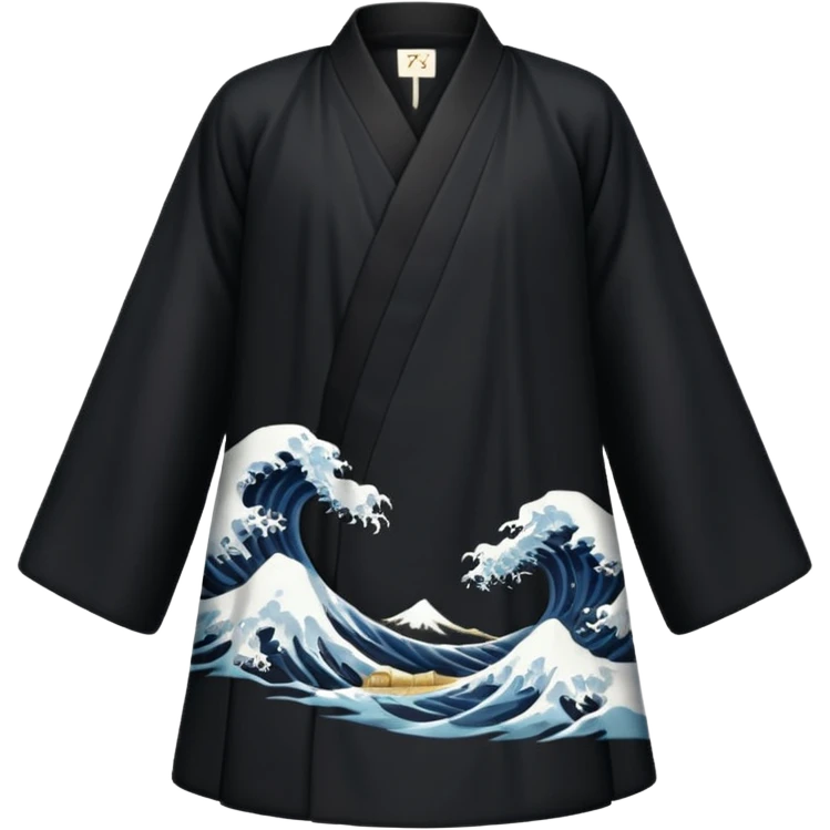 black shihakusho japanese emoji