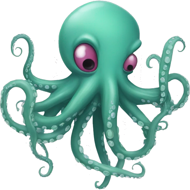 Octopus with kiss  emoji