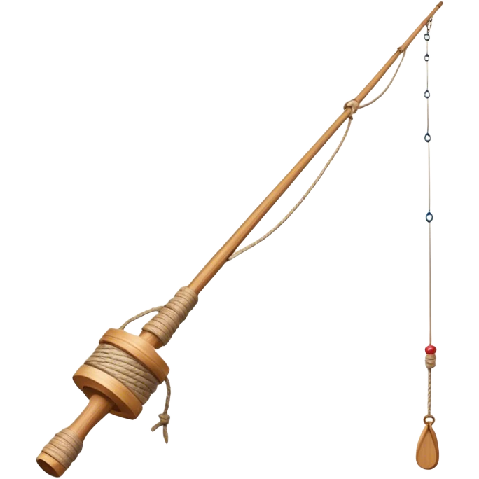 medieval fishing rod emoji