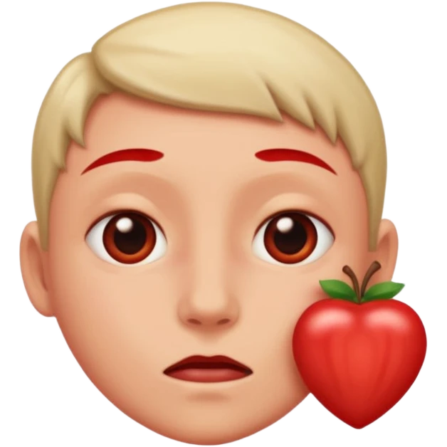 A hickey on the butt emoji