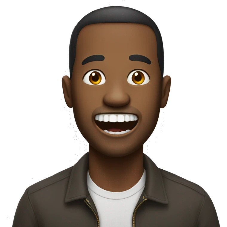Man with giant two front teeth emoji