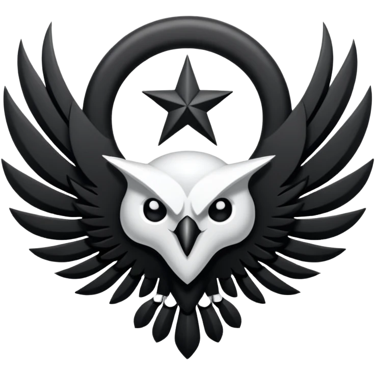 Büyük bir beşiktaş logosu  emoji