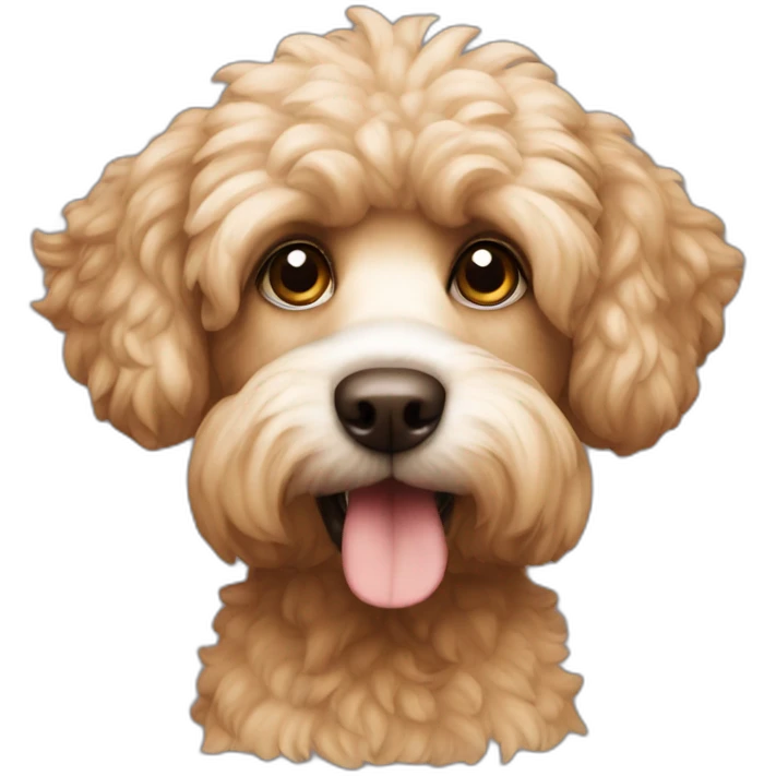 CANICHE MARRON emoji
