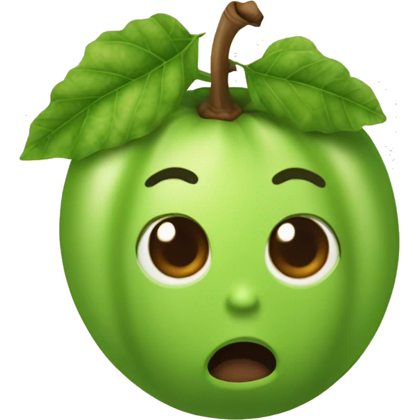 Cupuaçu fruit emoji