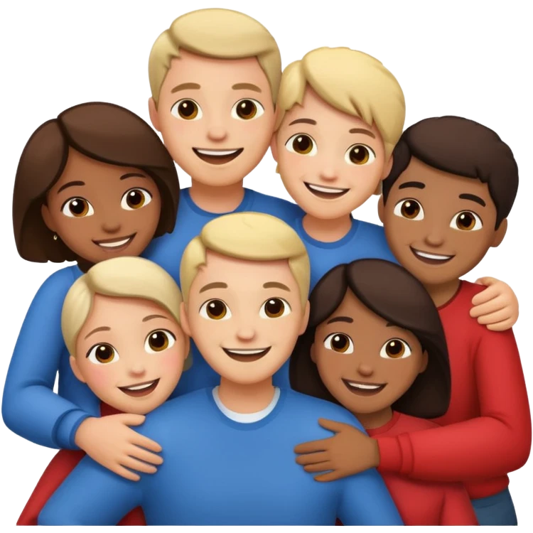 People Hugging emoji