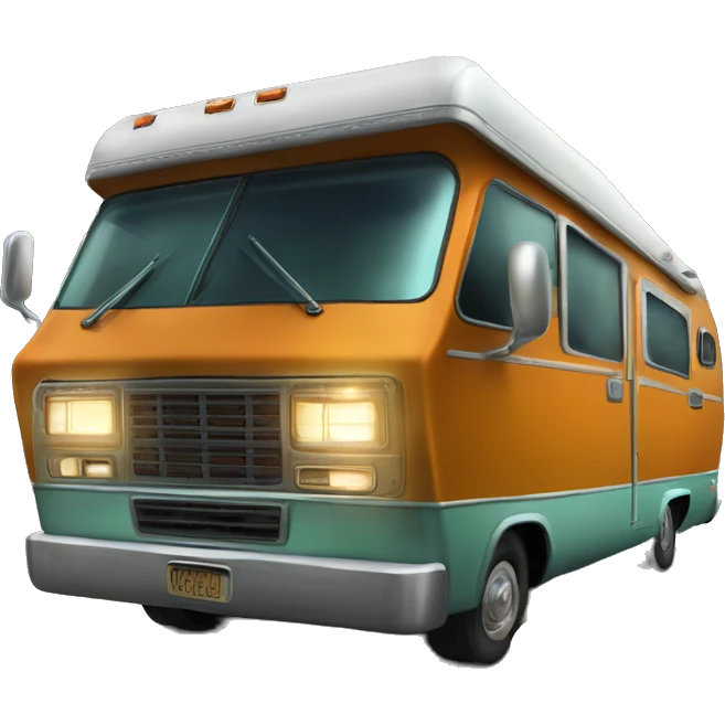 very expensive but haunted horror dream rv camper for Scooby Doo and the kids in the gang  emoji