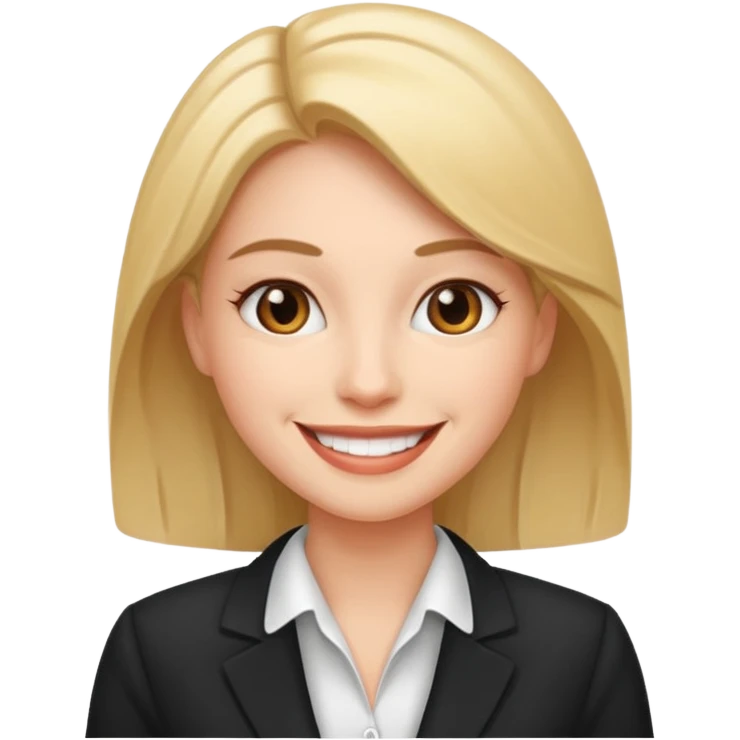 Female business woman emoji