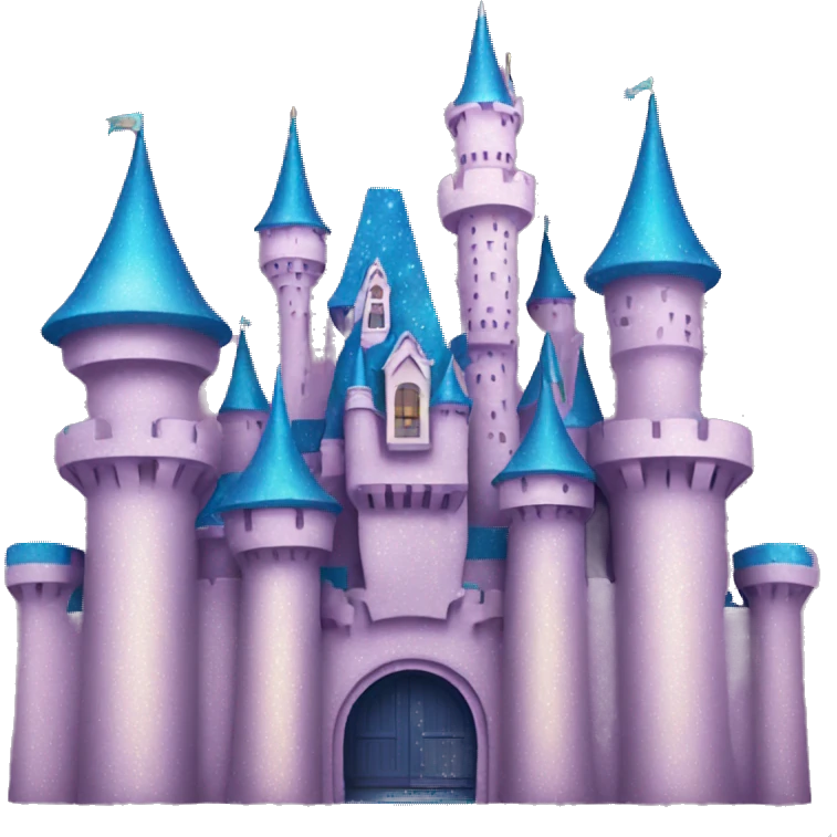 Sparkle Disney castle  emoji