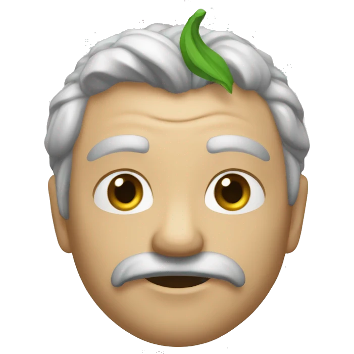 Un nain vert malicieux emoji