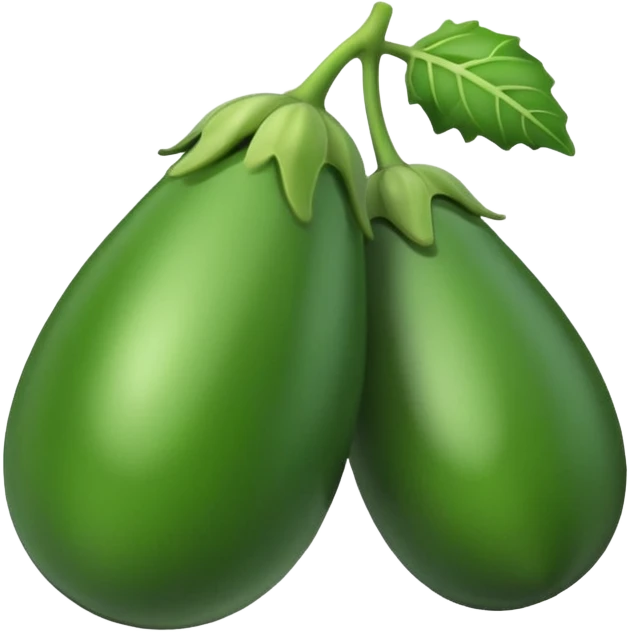 green brinjal emoji