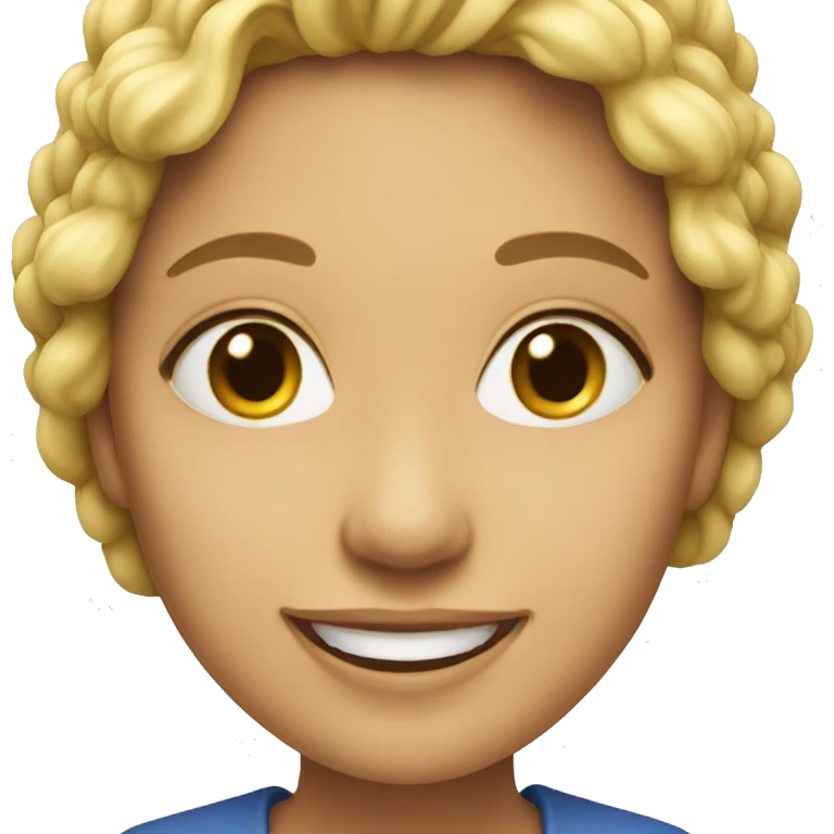 woman smile  emoji