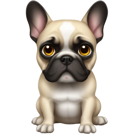 Investigator French bulldog emoji