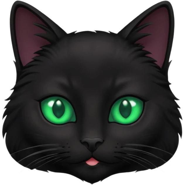 Чорний кіт emoji