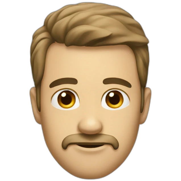 Homme qui se touche la tête emoji