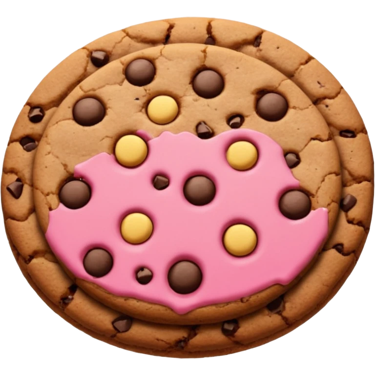 brown cookie emoji