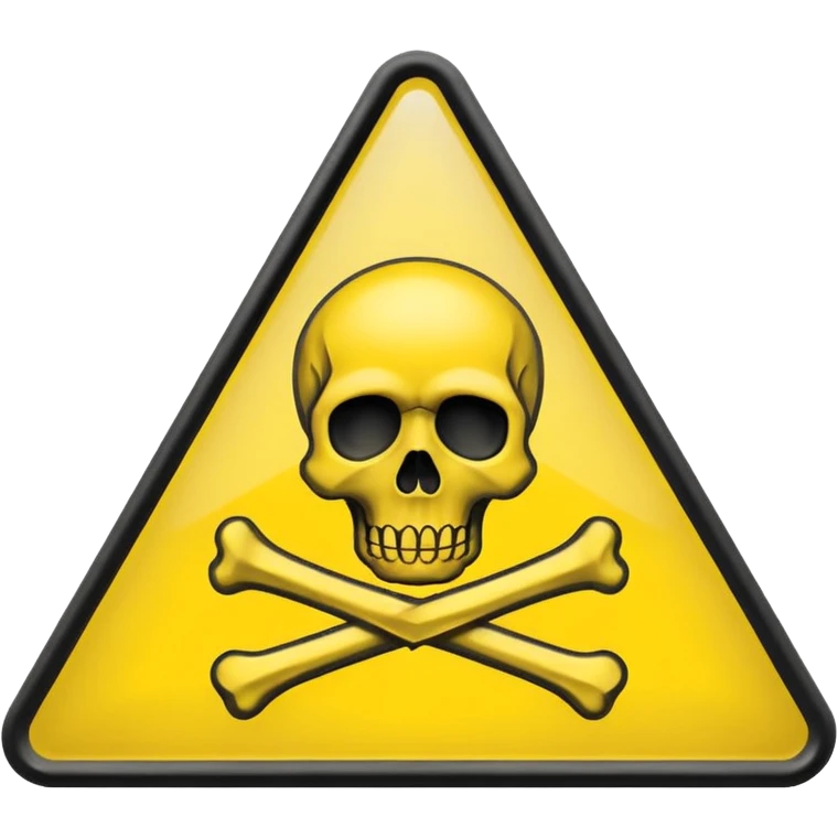 chemical weapons sign emoji
