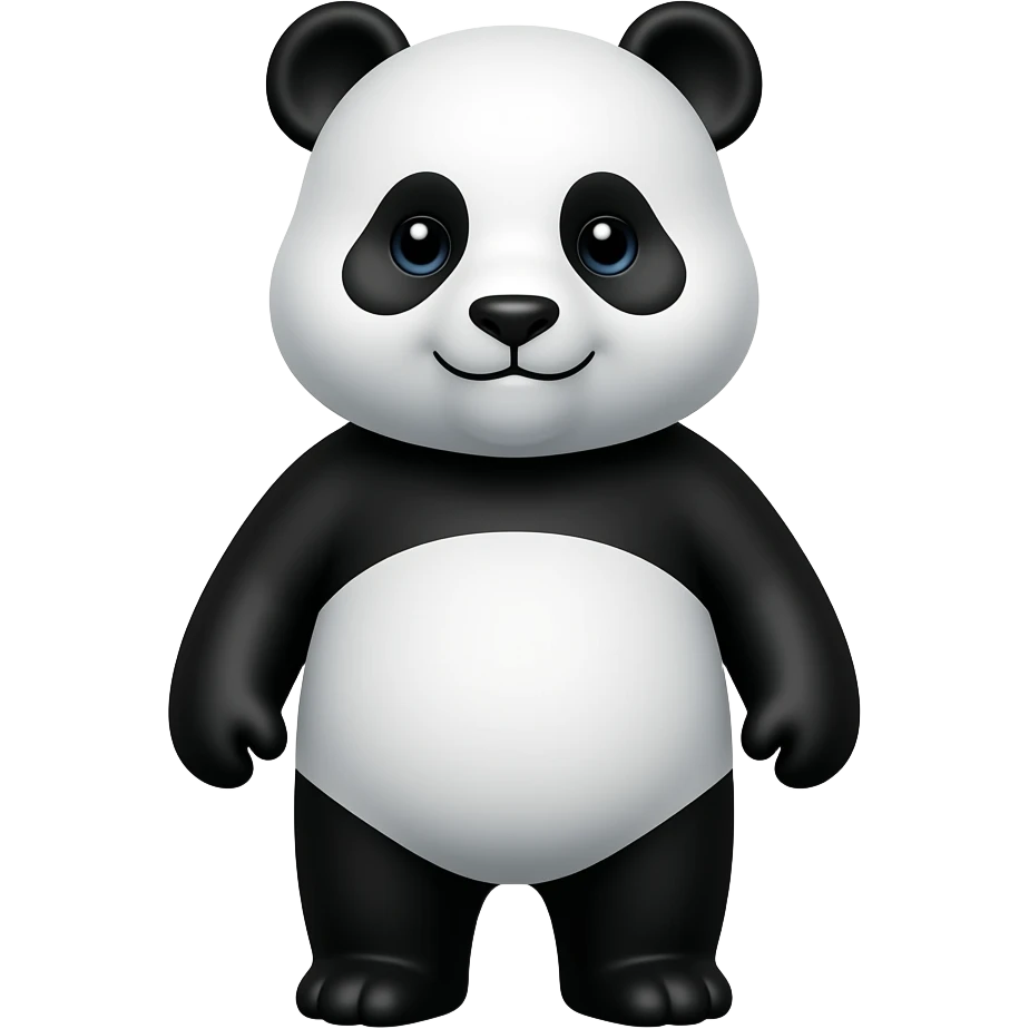 panda with uit emoji