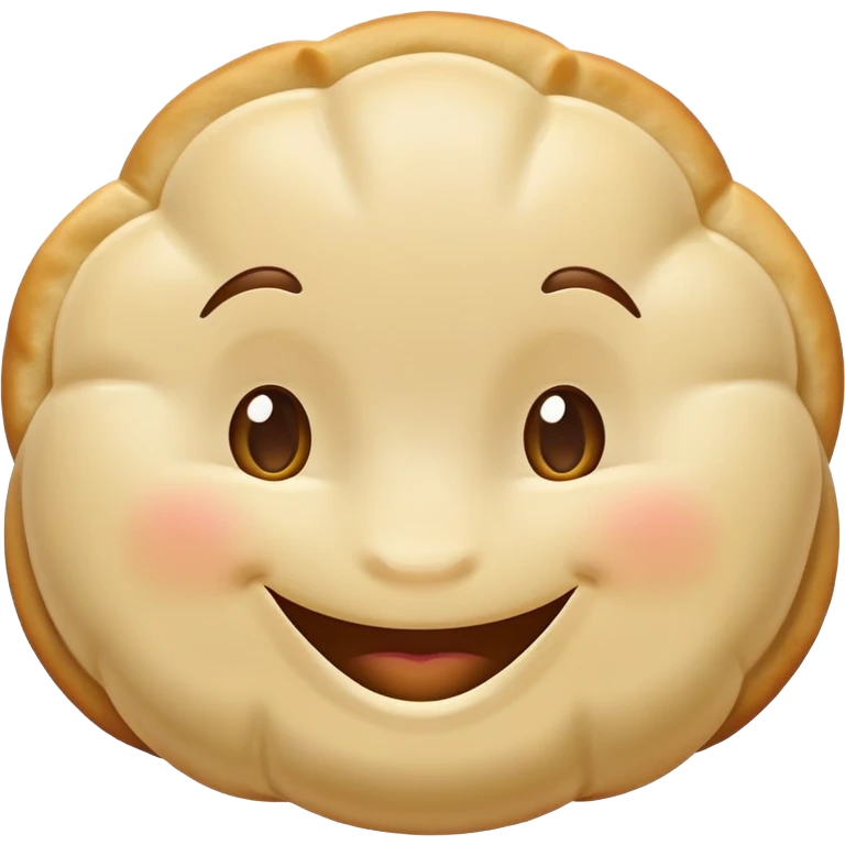 Pierogi smiling  emoji