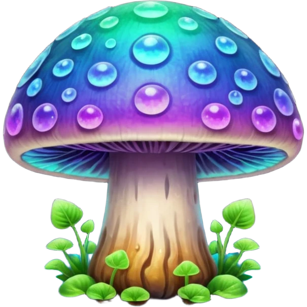 Chakra mushroom  emoji