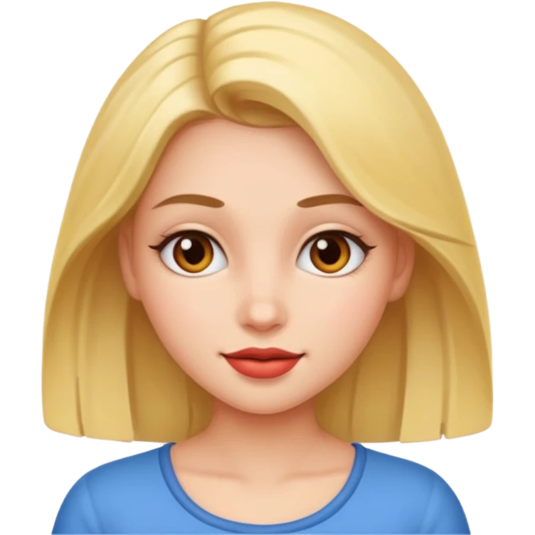 Chica coquetee emoji