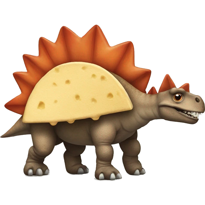 Taco stegosaurus  emoji