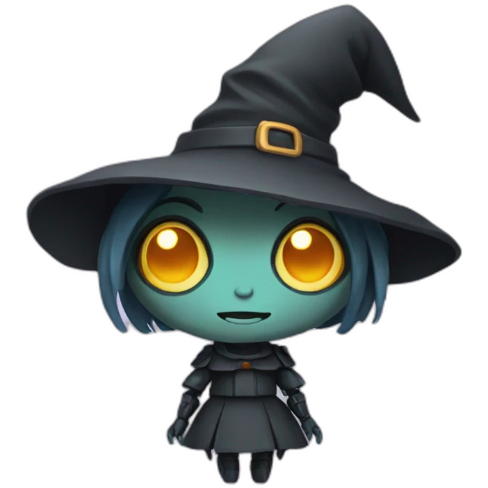 witch robot emoji