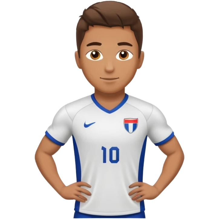 A soccer player emoji
