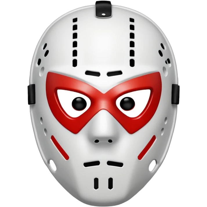 Masque de hockey de kanye west emoji