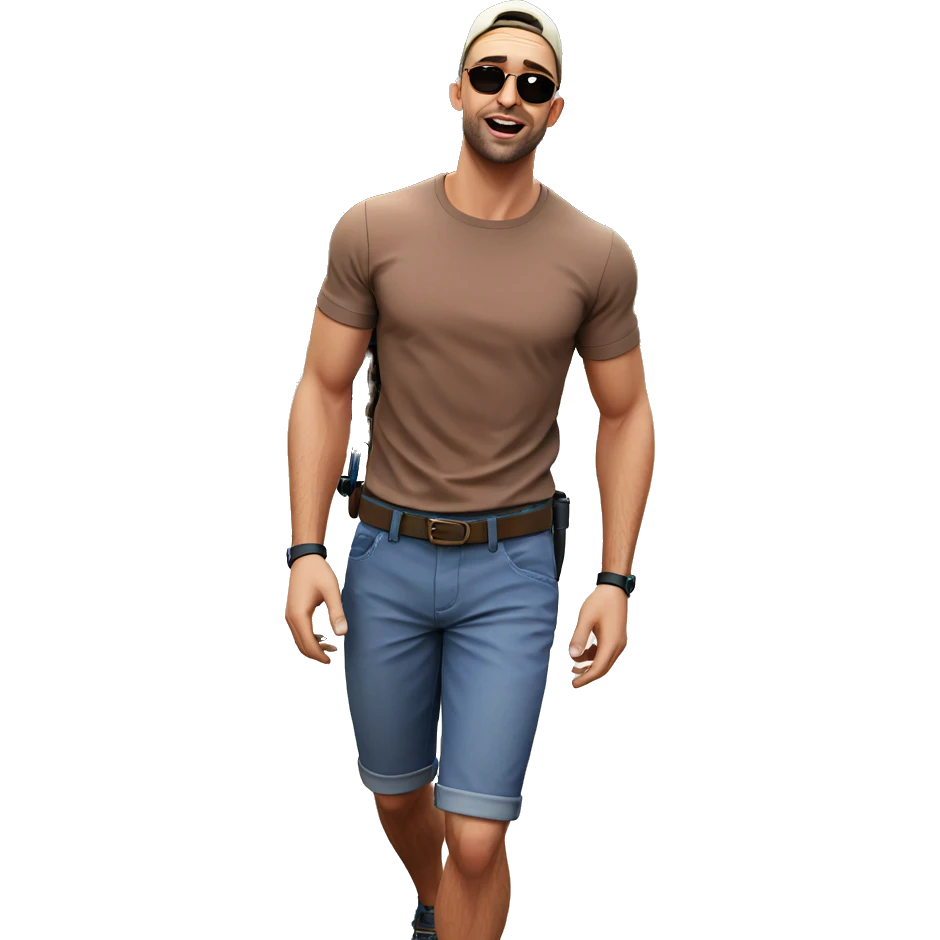 outdoor adventure with style emoji