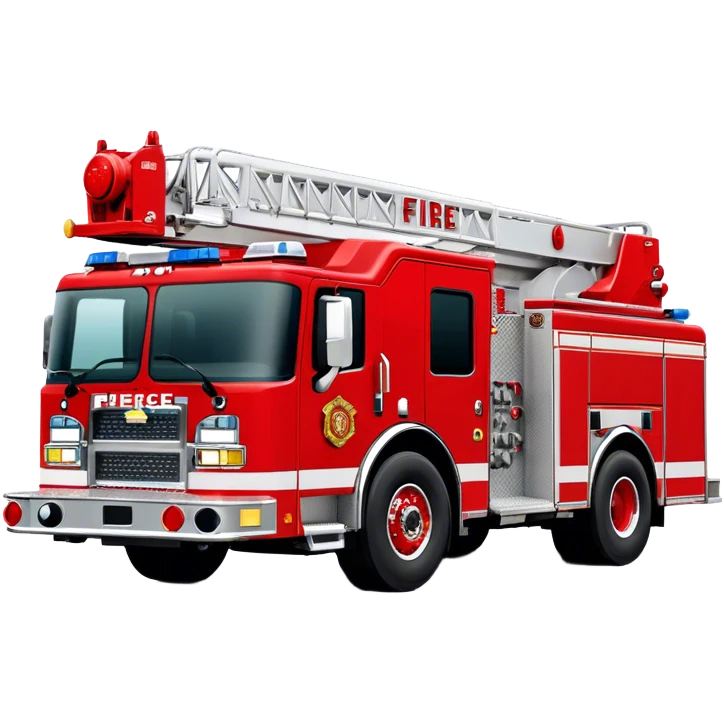 Fire Engine - Pierce Enforcer Pumper (Model Year: 2021) (Iconic colour: Red) emoji