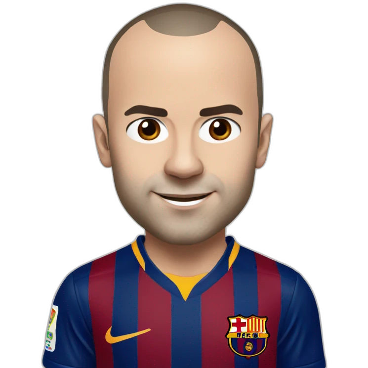 Andrés Iniesta emoji