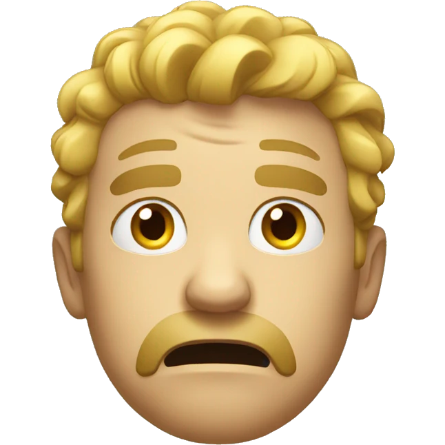 frustrated emoji