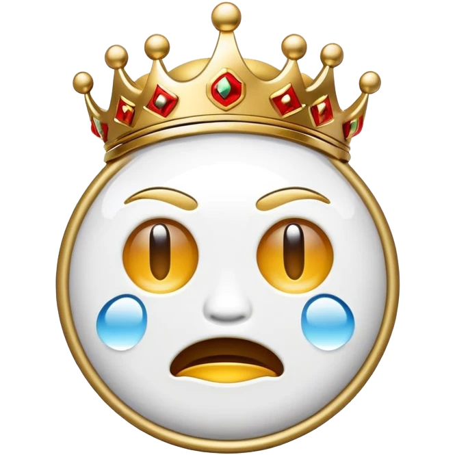real madrid logo with crying emjoi emoji