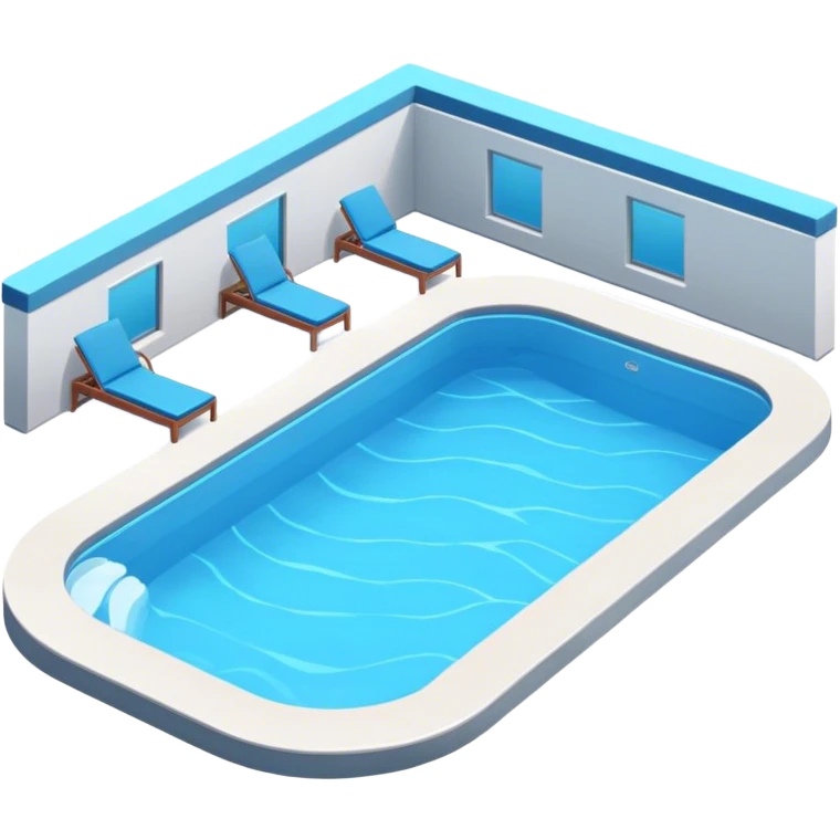 Luxury swimming pool emoji
