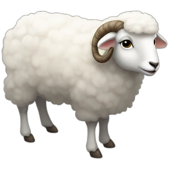 Mouton emoji