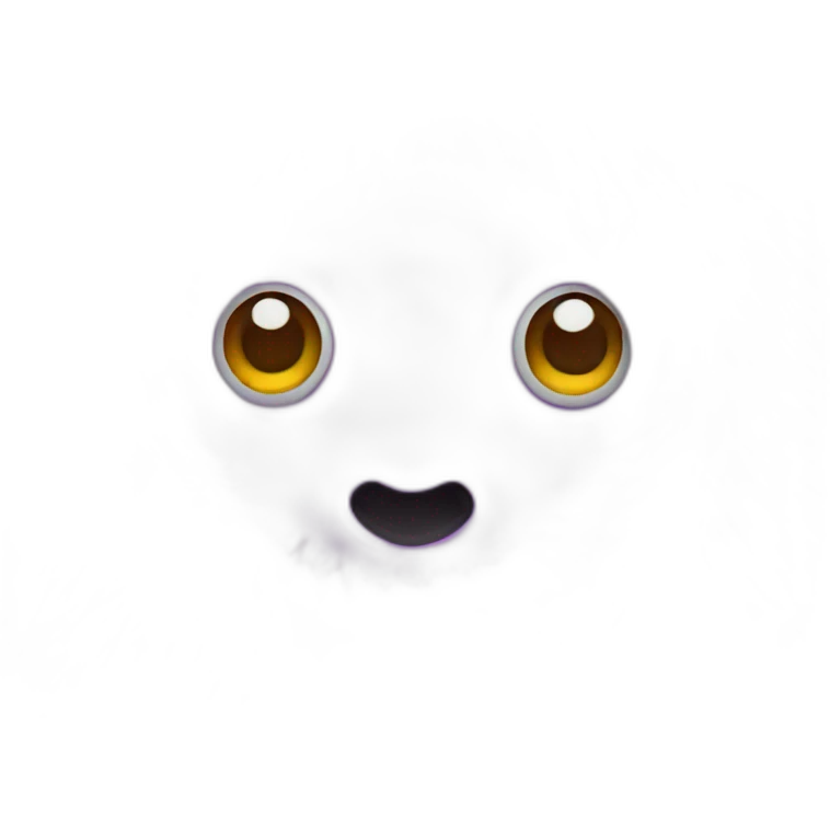 purple fur donut with eyes emoji