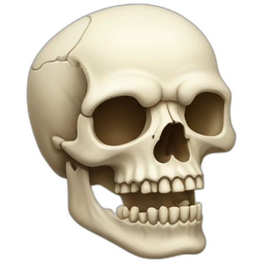 skull jaw animal emoji
