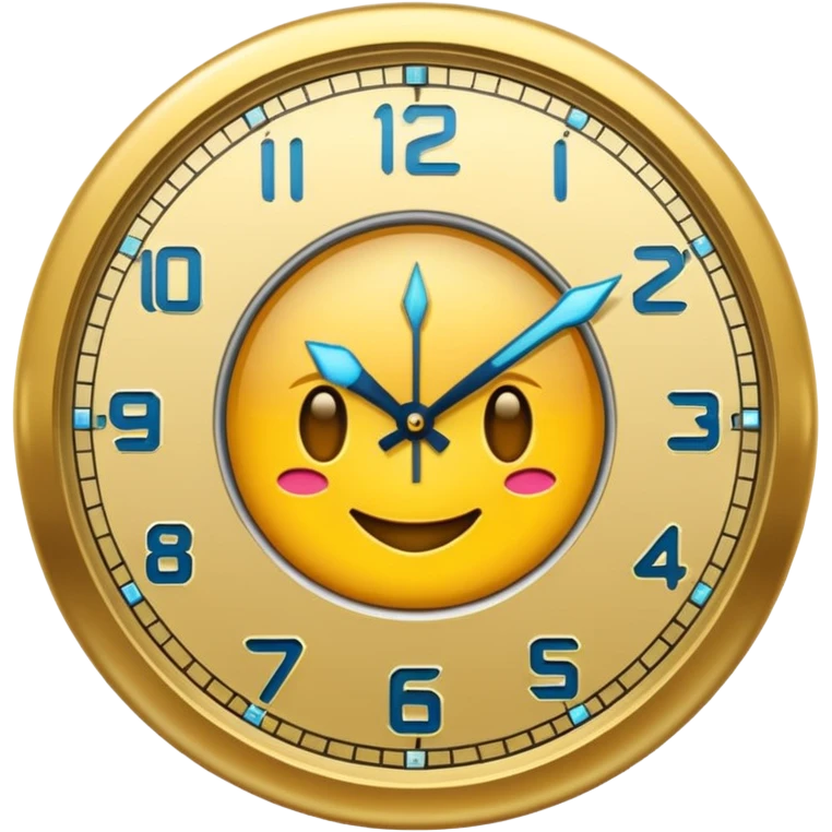 reloj con dolares emoji